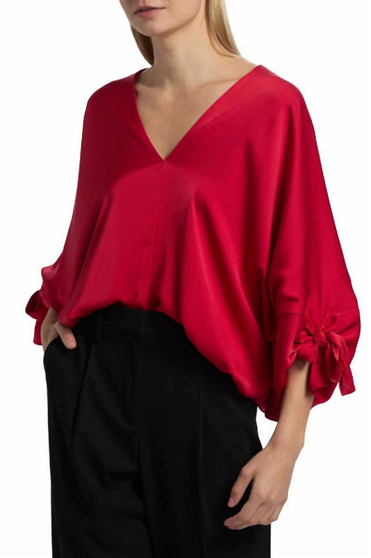 Ramy Brook - Krista Satin Blouse Top