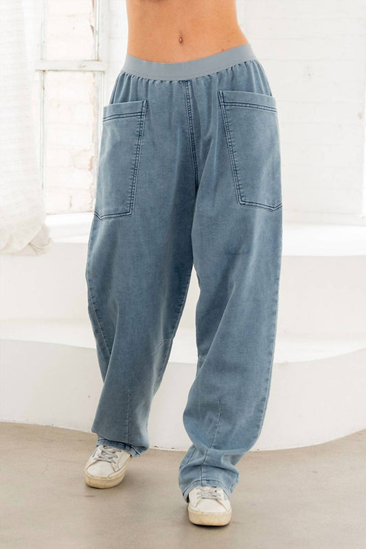 Sew In Love - Women's Straight Leg Utility Pocket Pant