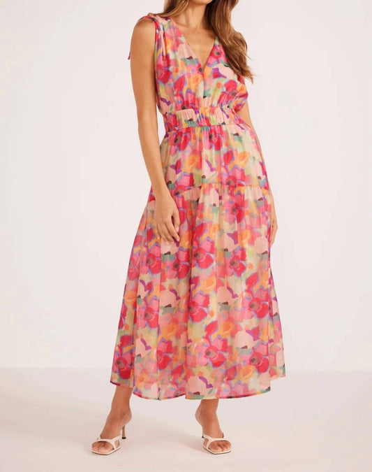 Minkpink - Feyano Tiered Midi Dress