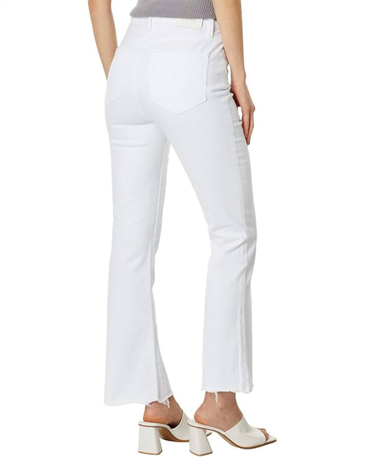 Paige - Claudine High-rise Ankle Flare Jeans