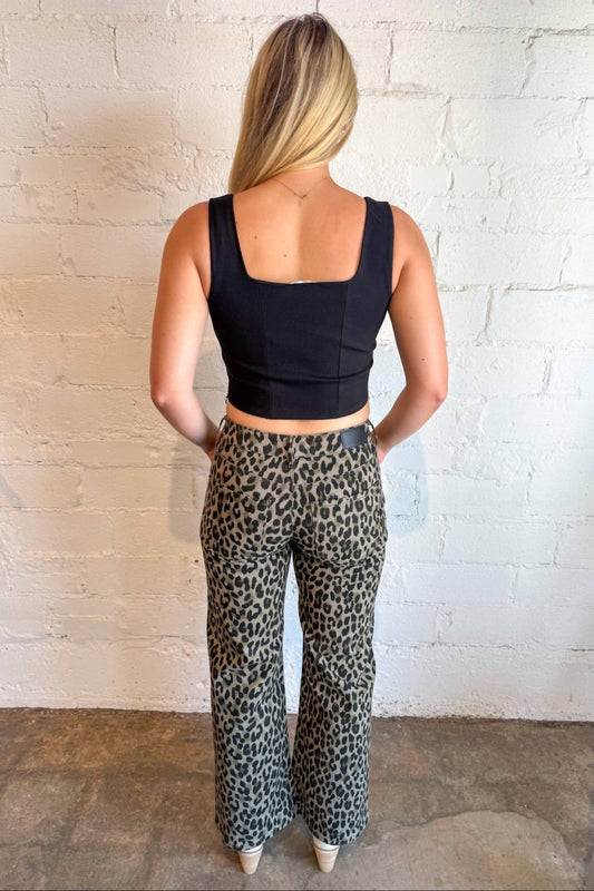Mavi - Sabrina Leopard Denim Jeans