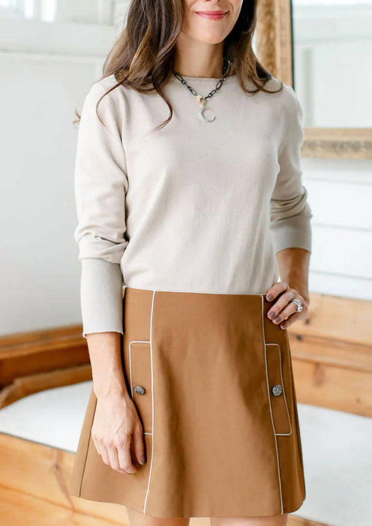 Anonyme - Lurex Hem Sweater