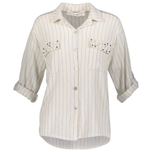 Guadalupe Design - Women's Giovanna Stripes Top