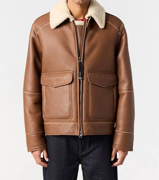 Parajumpers - RODNEY SPECIAL LEATHER BOMBER JACKET