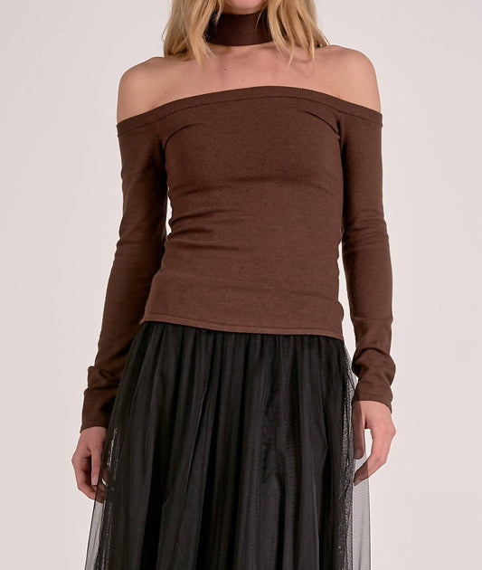 Elan - Choker Neck Sweater