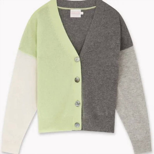 Brodie Cashmere - Women's Connie Colour Block Cardigan