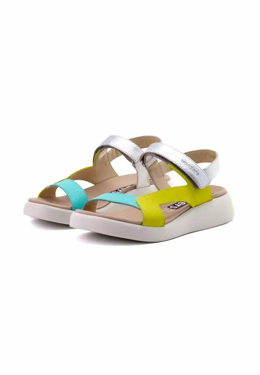 Seven Wonders - Women's Open Toe Low Wedge Sandal