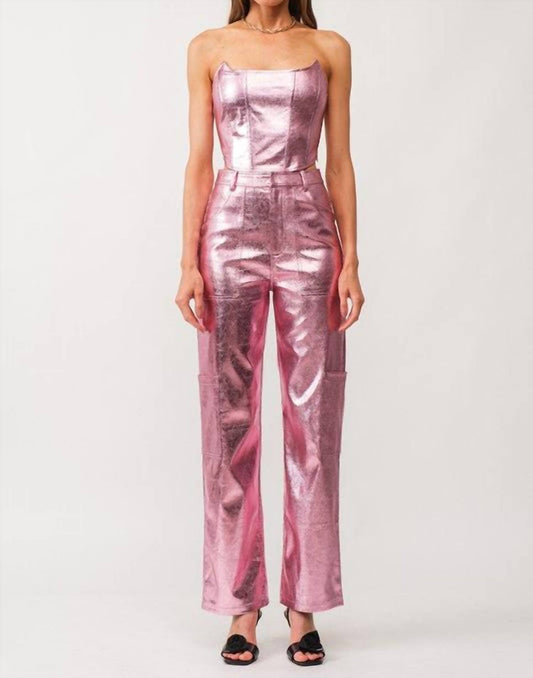 Sofie The Label - Gaia Leather Corset Top