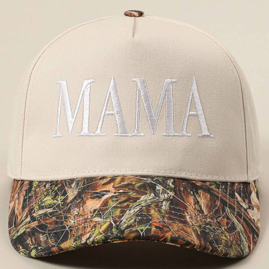 Fashion City - Women's Mama Embroidery Trucker Hat