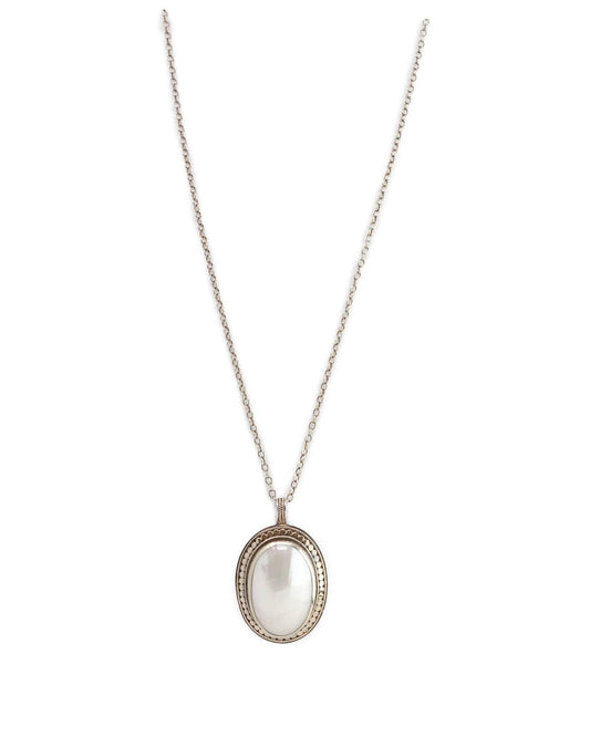 Anna Beck - Women's Oval With Mother Of Pearl Necklace