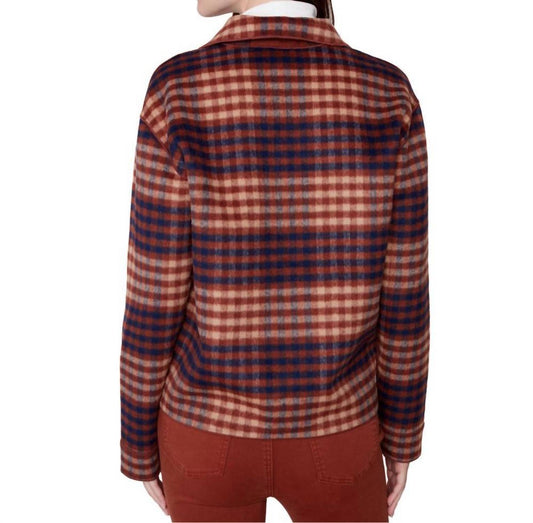 Charlie B - Reversible Plaid Short Jacket