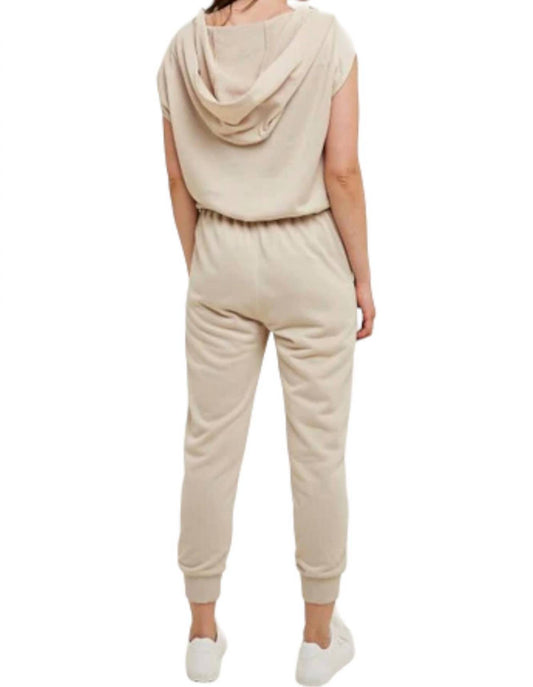 Wishlist - French Terry Hooded Jumpsuit