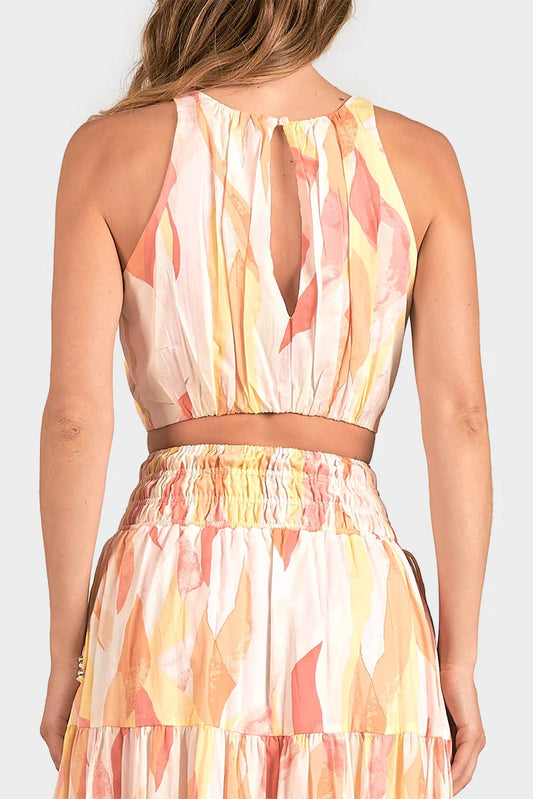 Elan - Halter Crop Top