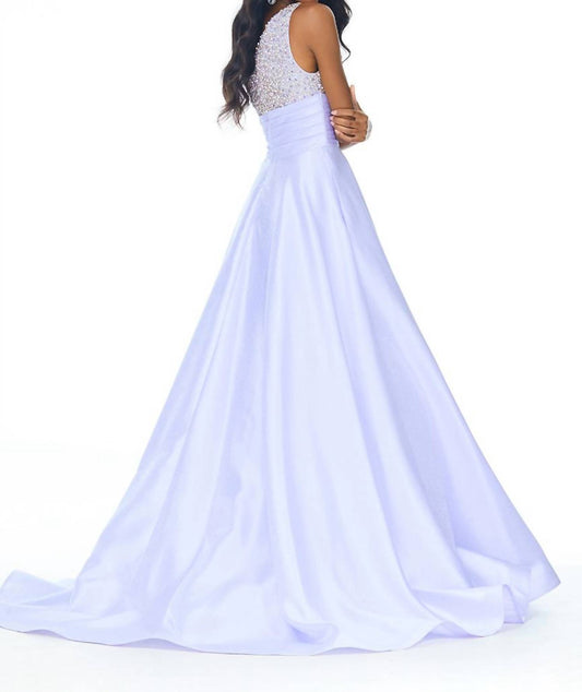 Ashleylauren - One Shoulder Ball Gown