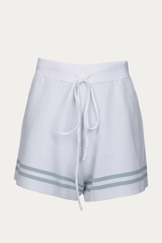 HYGEA STRIPED KNITTED SHORTS