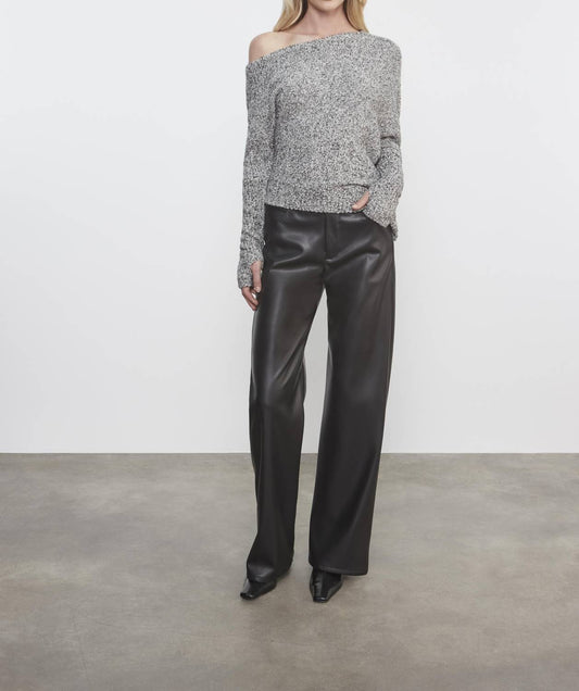 Enza Costa - LEATHER STRAIGHT LEG PANT