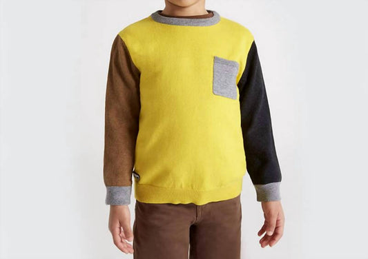 Mayoral - Color Block Boy Sweater