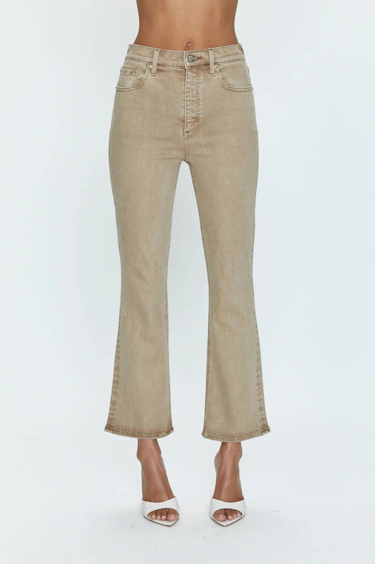Pistola - Mink Snow Lennon Cropped Denim