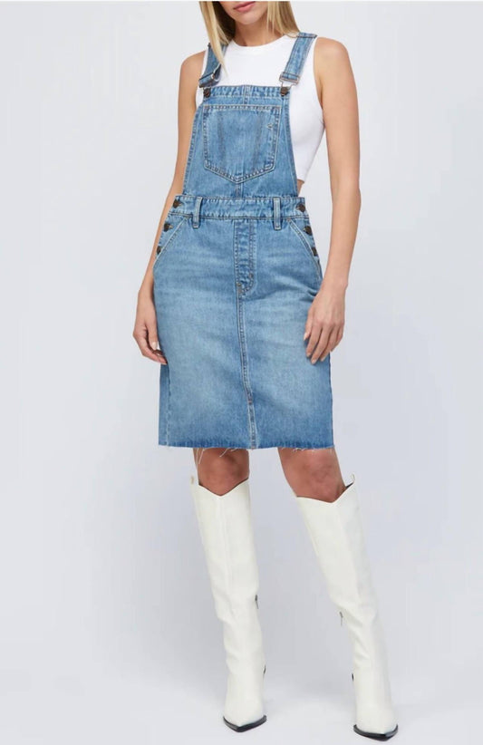 Hidden - Women's Denim Overall Skirt