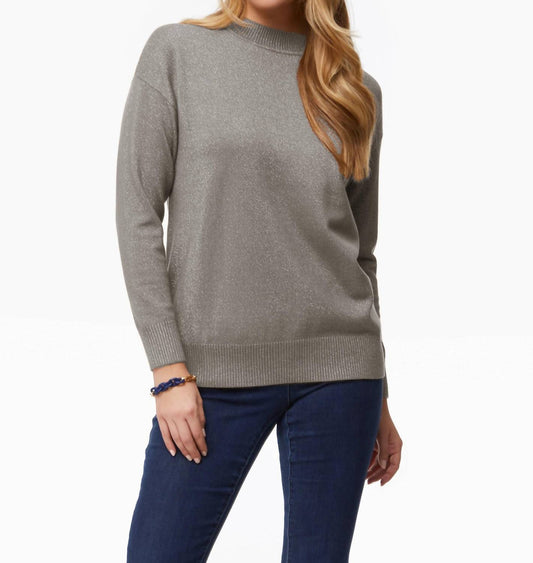 Velvet By Graham & Spencer - Mock Neck Long Sleeve Sweater
