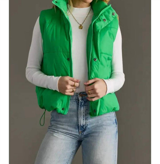 Panache Apparel - Kelly Kick Puffer Vest
