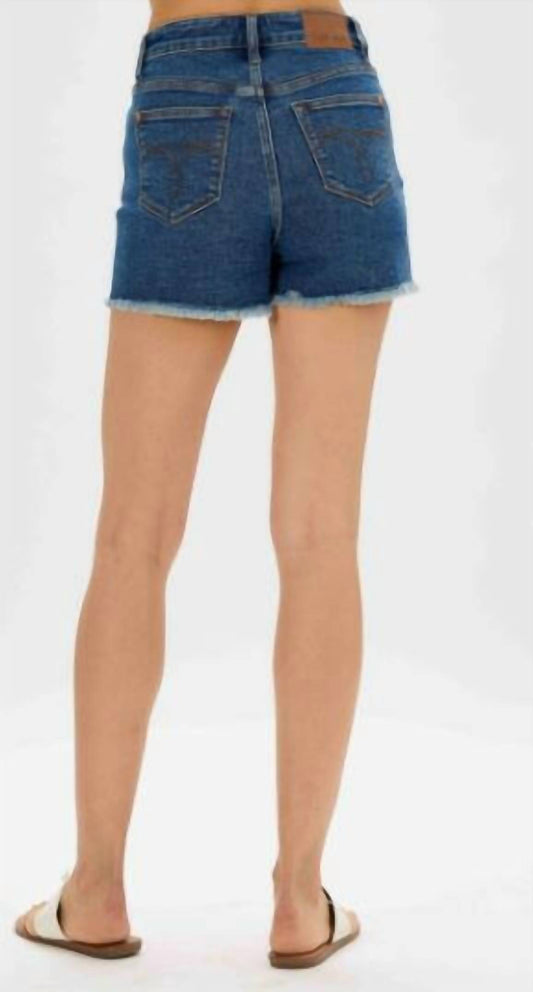 Judy Blue - Frayed Hem Shorts