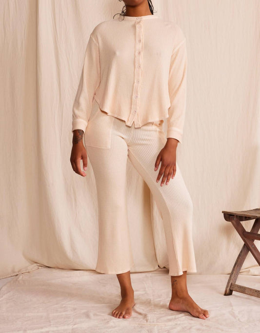 People Of Leisure - Quinn Waffle Top