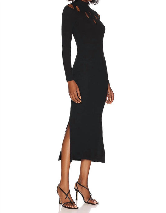 Lna - Aksel Rib Midi Dress