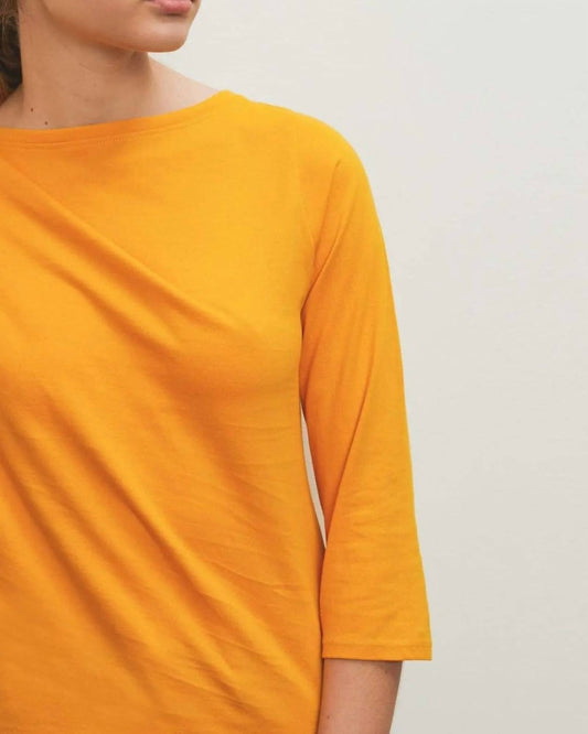 Bijourocks - Classic Boat - neck T-Shirt - blouses - clothing - cotton