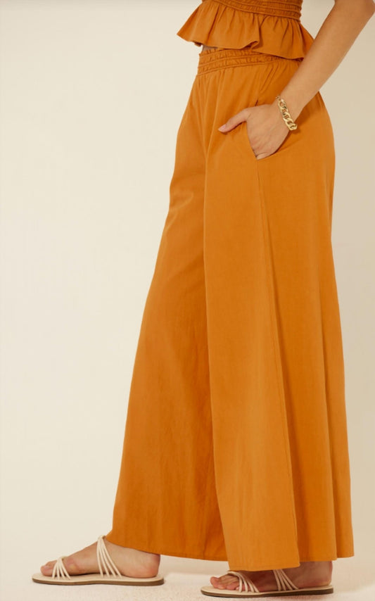 Bila77 - Naples Pant - clothing - cotton - orange