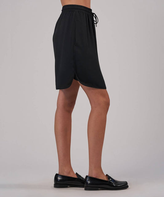 Atm - CREPE GEORGETTE PULL-ON SKIRT