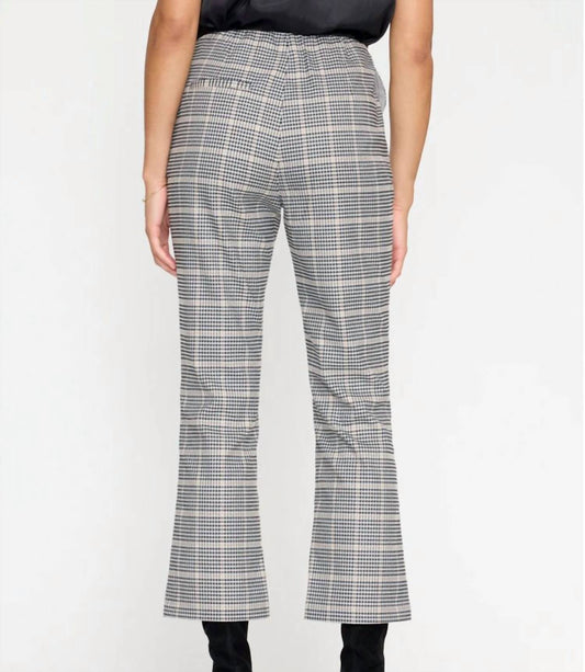 Brochu Walker - Elias Pant Glen Plaid - ankle - black - clothing