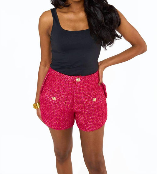 Buddylove - Mae High - waisted Shorts - clothing - high - waist - pink