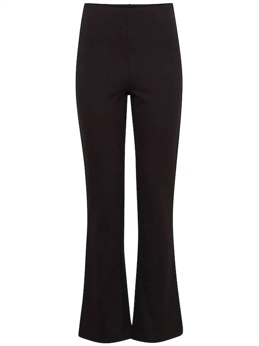 B.Young - Parrin Flared Trouser - black - clothing - pants