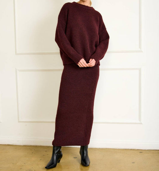 Line And Dot - Women's Hart Sweater Skirt