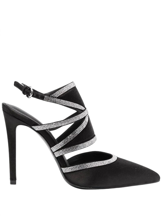 Salvatore Ferragamo - Women's Delianne Crystal-embellished Slingback Pumps