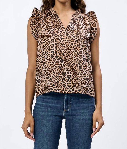 Dear John Denim - V-neck Leopard
