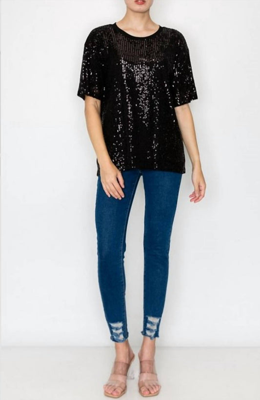 Origami - Sequin Top