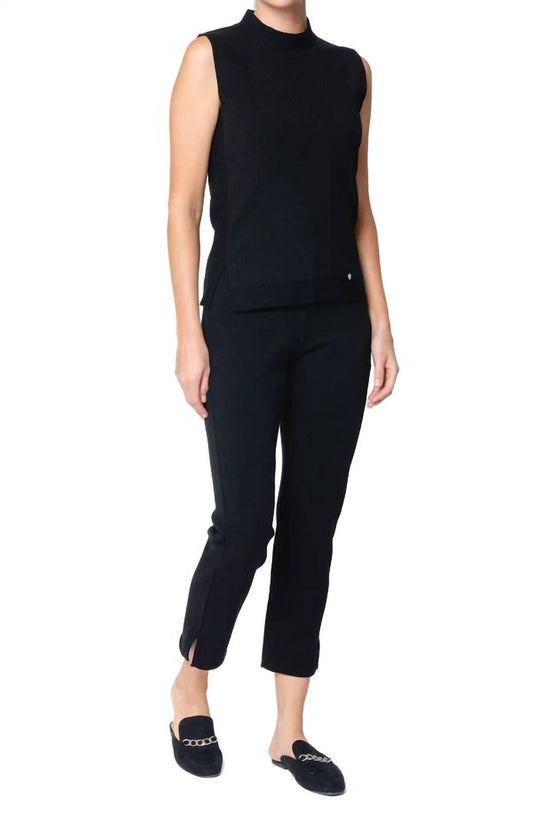 Biana - Marie Mock Neck Top