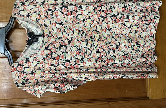 Fdj - Women's Flutter Sleeve Blouse - Plus