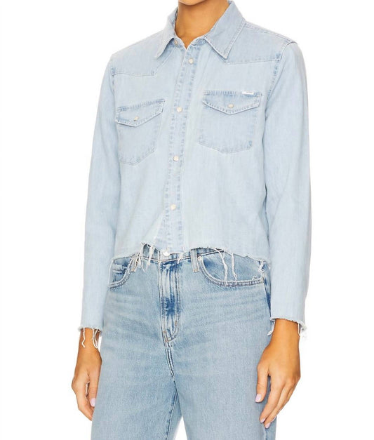 Mother - The Super Ex's Crop Step Fray Jacket