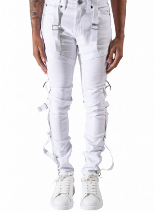 Serenede - Strapped Denim Jeans
