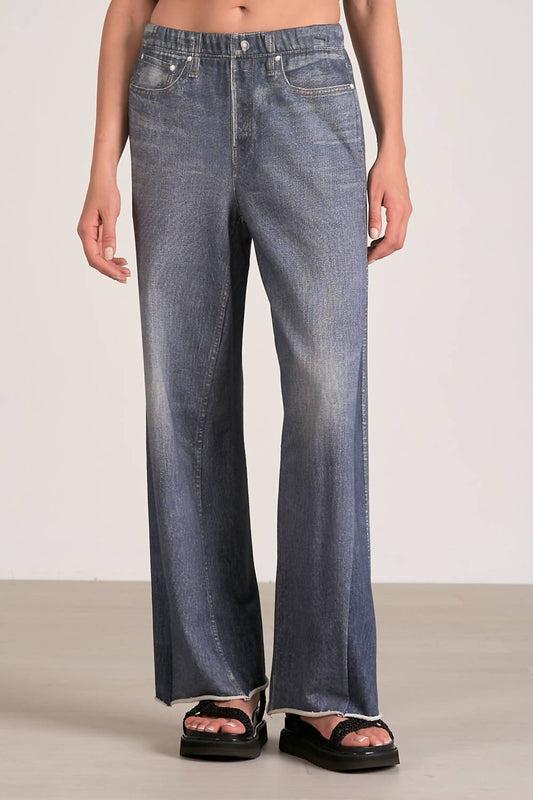 Elan - denim sweatpants amber