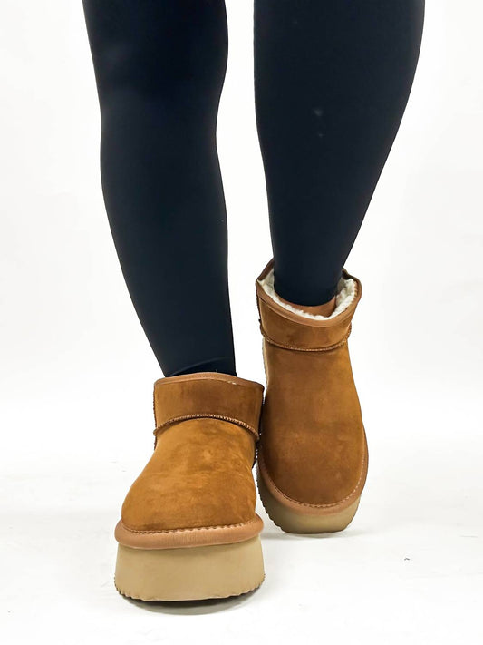 Corkys Footwear - Women's Faux Suede Short Boot