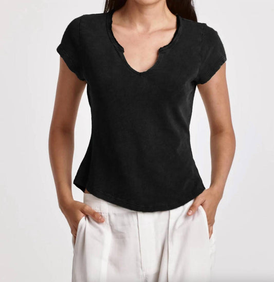 Dear John Denim - Notch Neck Slub Tee