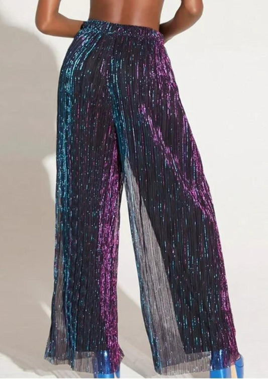 Skies Are Blue - Tinsel Wide Leg Pant