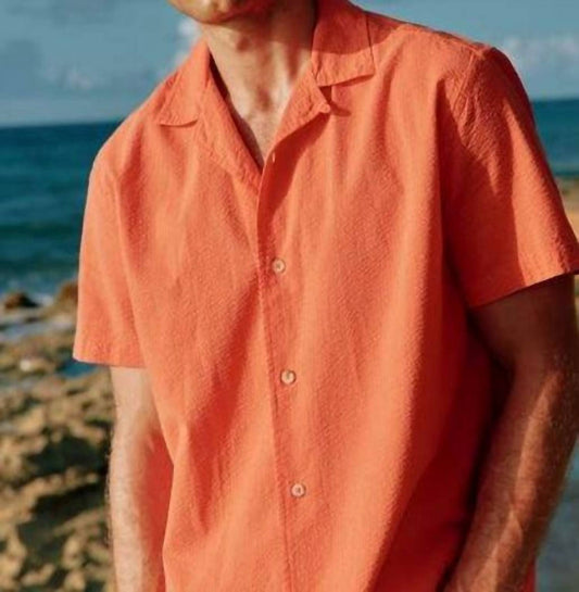 Southern Tide - Sun Washed Seersucker Camp Shirt