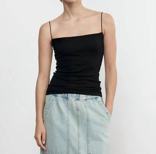 Enza Costa - Supima Cotton Essential Strappy Tank Top