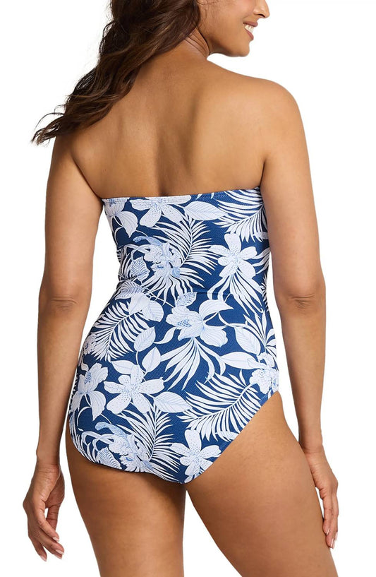 Tommy Bahama - Island Cays Blooms Bandeau One-piece Swimsuit