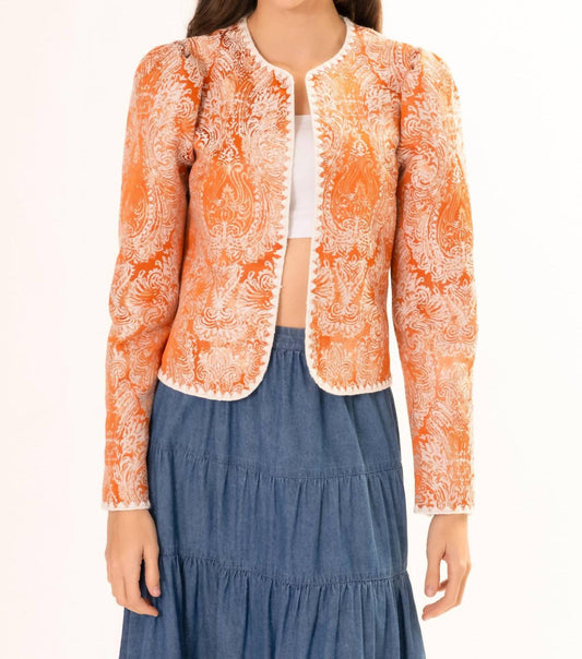 Area Stars - Paisley Jacquard Jacket